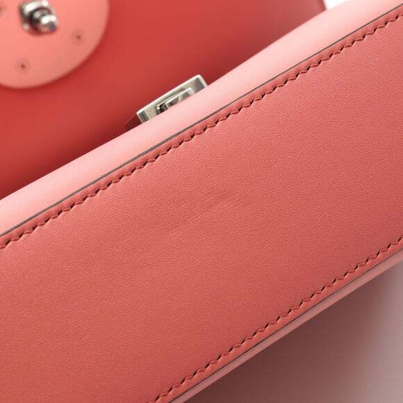 Gucci GG Shoulder Bag Leather Pink - Picture 6 of 6